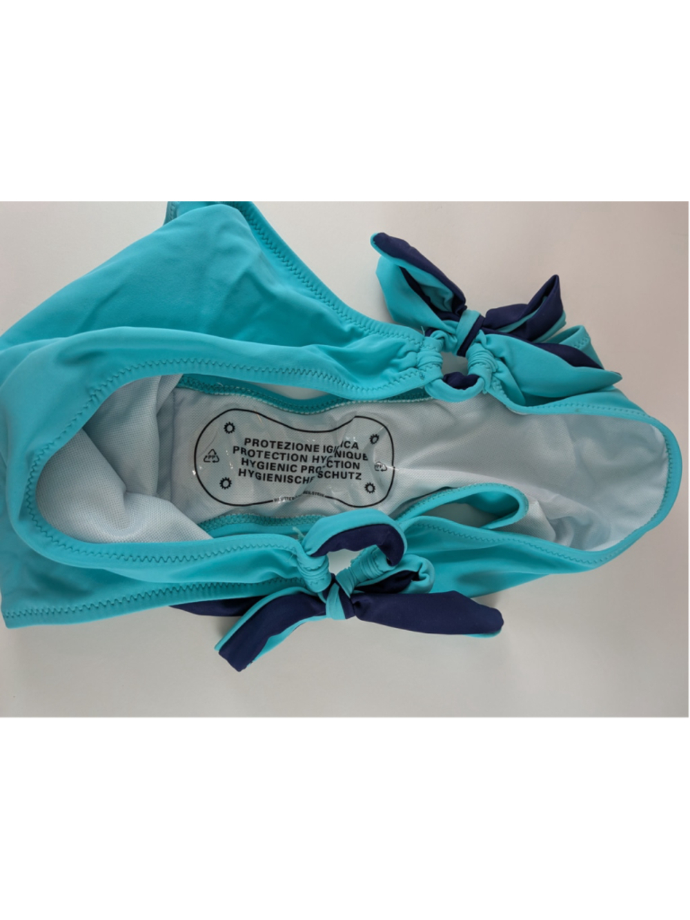 HOLIPICK Blue & Navy Bikini Swimsuit Set Medium - Picture 7 of 10